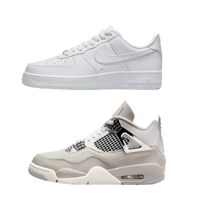 Air Force 1 X Air Jordan 4 Frozen Moments