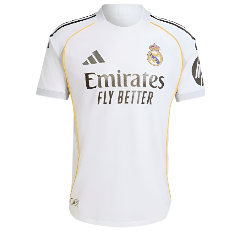 Real Madrid 2025/26 Home Jersey